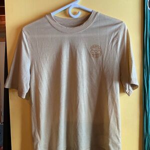 Mons Royale Yellow Merino Crewneck T-Shirt